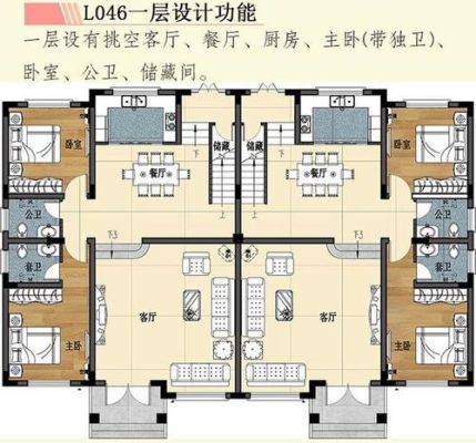 8联排别墅和6联排别墅哪个好？（8*6农村别墅设计图）