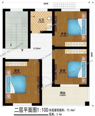 70平方的宅基地如何建造小院？（农村70平二层小别墅设计图纸）