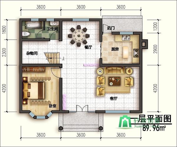 11x8米最佳户型？（11*11米二层房屋设计图）