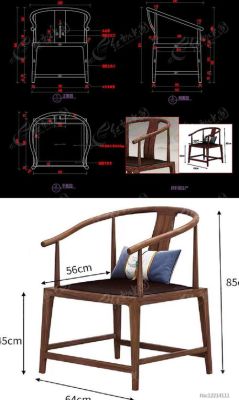 圈椅圈制作方法？（家具设计中的圈椅）