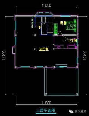 自建房三跑楼梯尺寸多少合适？（自建房楼梯尺寸设计图纸）