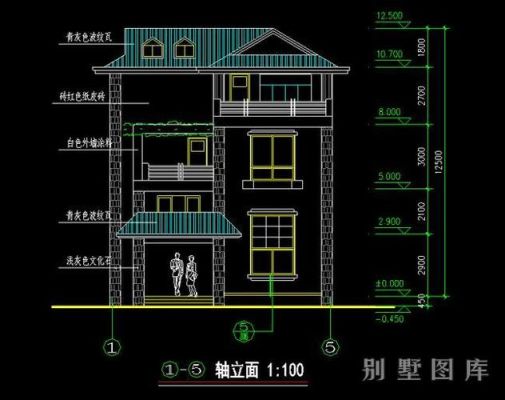 4层砖混要多大柱子？（农村4间三层自建房设计图）