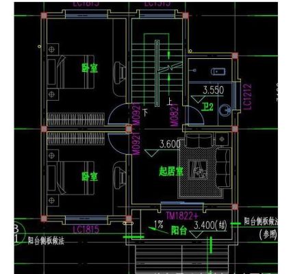 农建房80平方三层需要多大的柱？（80平方三层房屋设计图）