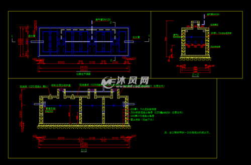 化粪池的砌法？（农村住宅化粪池的设计图纸）