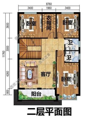 三层楼农村自建房有多少米？（农村4间三层自建房设计图纸）