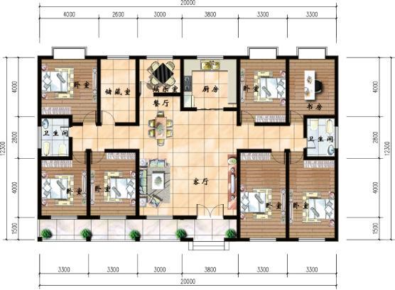 2间平房最佳布局？（农村二间自建房设计效果图）