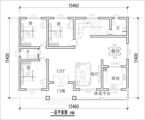 农村两层四间房子怎么设计，怎么修才好看？（农村四间二层房子设计图）