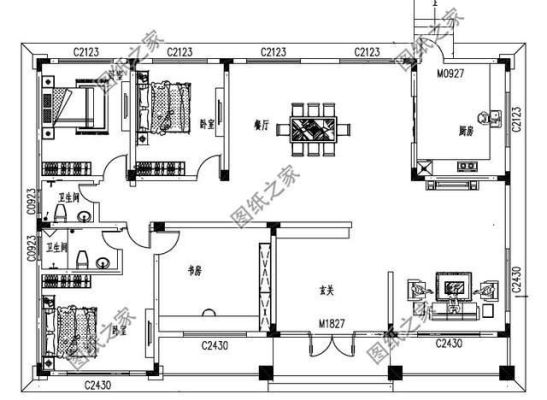 农村自建200平米房用多少砖？（200平方的平房设计图纸）