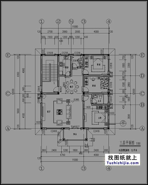 三层的混合结构130平方要多少钢筋？（130平方三层设计 图）