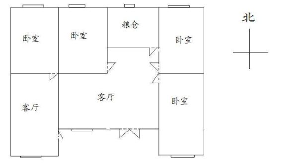 劏房一般多少面积？（123平方出租房设计图）