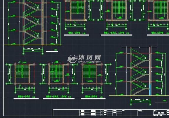 景观楼梯规范？（景观设计施工图楼梯）