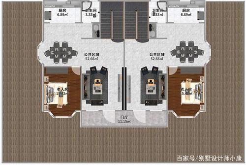 农村两兄弟建双拼房面积200到260平方应该怎样设计？（200平方农村自建房平面设计图）