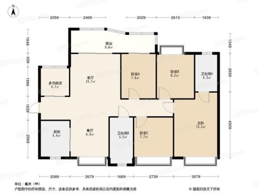 金地天河峯睿130户型分析？（房屋设计图 130平方米）