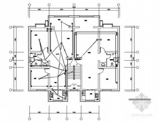 电力线路平面图怎么看？（楼房电路设计平面图）
