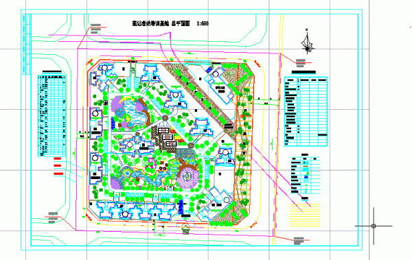 小区绿地规划图怎么查？（个地小区绿化的设计图）