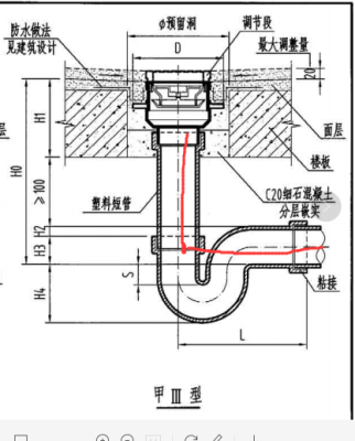 高层阳台污水管1楼是单独排水吗？（高层下水道一楼设计图）