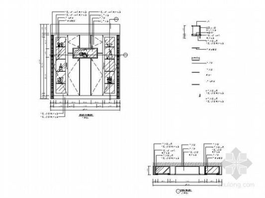 cad图酒柜层板一般留多少？（酒柜设计图cad免费下载）