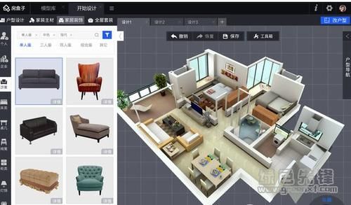 房盒子VR装修设计软件是如何进行家具成组及批量操作的？（vr 室内设计）