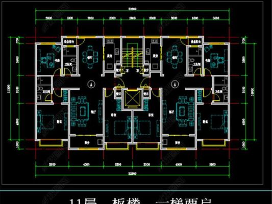 多层有电梯么？（单元式多层住宅楼设计图纸）