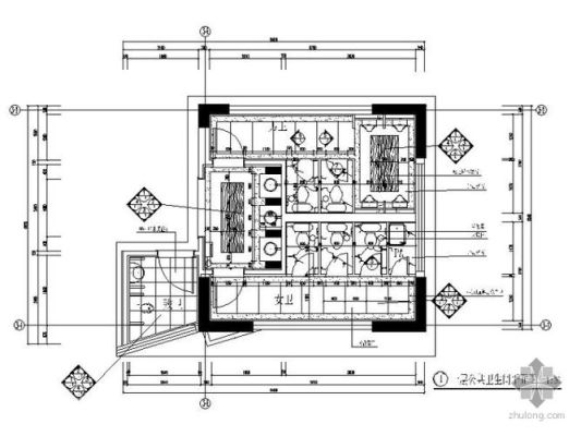 cad怎么快速标上公共厕所？（公厕设计 cad）