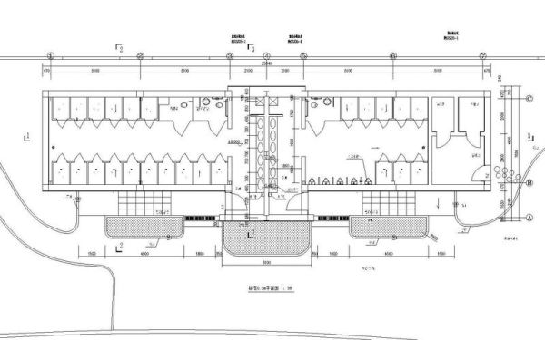 一个公厕位尺寸？（公厕平面设计图）