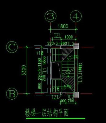 回字形楼梯图纸怎么看？（家庭楼梯设计成回字形）