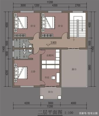 农村建房宽10米长12米前后两面见光怎样设计好？（8.2m-12m室内建筑设计图）