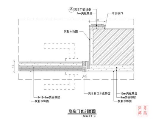 外开隐形门的做法？（外开隐形门设计施工图）