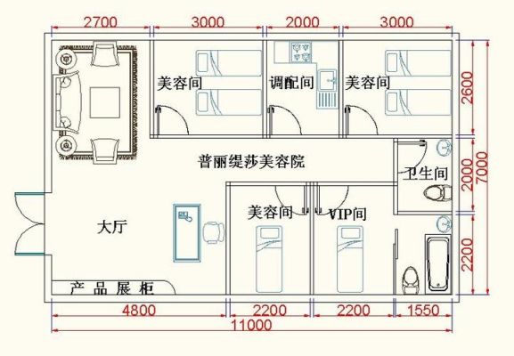 美容院设计方案布局讲解？（美容诊所设计）