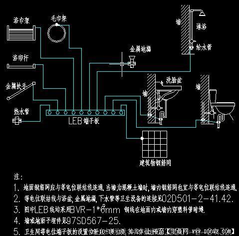 酒店卫生间等电位怎么连接？（最新酒店卫生间设计）