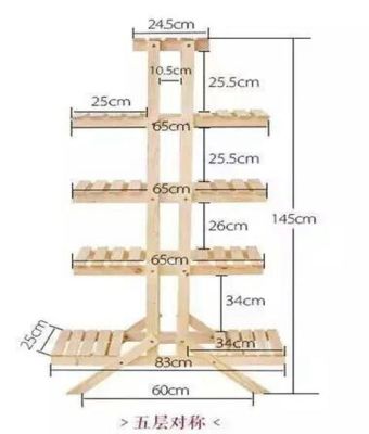 自制最实用的花架尺寸？（花架设计人机尺寸）