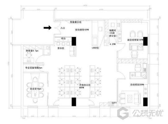 办公室功能分区都有哪些？（设计办公空间功能分区）