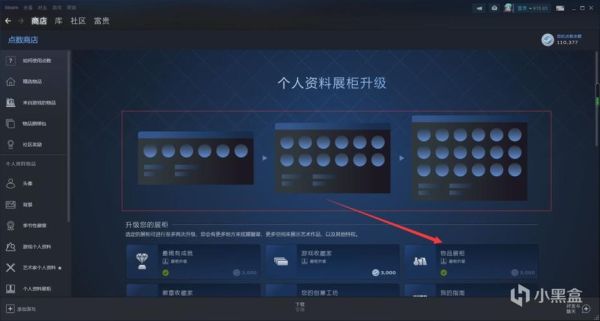 steam个人展柜怎么设置？（社区服务大厅柜台设计）