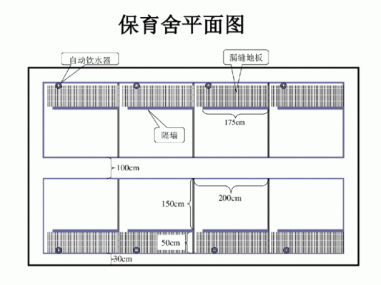 100平方米猪舍怎么设计？（两层养猪场设计图）