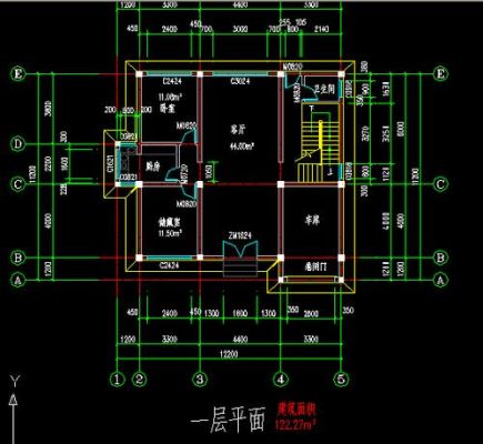 cs32b参数？（120平方房屋设计图dwg）