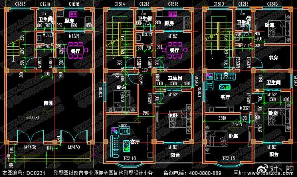 90平米商铺双面房子四层怎么修建？（带门面四层修建设计图）