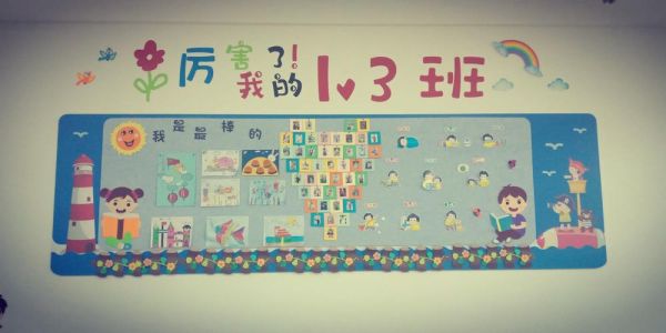 小学班容班貌文案？（小学墙面设计图片欣赏）