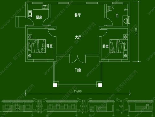 平房加盖一层的好处？（一层平房设计图效果图）